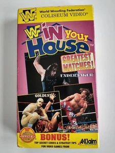 WWF 1996 Coliseum Video VHS In Your House Greatest Matches US Release - WWE - Picture 1 of 4