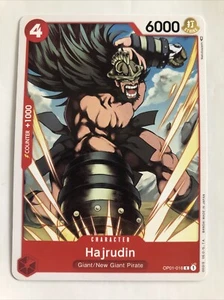 One Piece Romance Dawn Hajrudin OP01-018 casi nuevo - Imagen 1 de 2