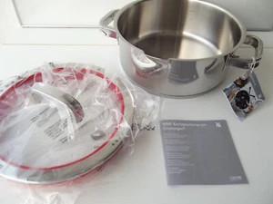 WMF Fleischtopf Ø 24 Function 4 Edelstahl Kochtopf 4,1 Liter Induktion NEU - Bild 1 von 14