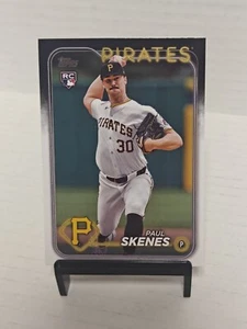 2024 Topps Update #US100 Paul Skenes (RC) Pittsburgh Pirates - Picture 1 of 2