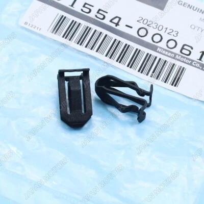 Nuevo clip de moldura de pilar de parabrisas genuino OEM Nissan modelos 1989-2021-x2 155400061 Foto 1 de 4