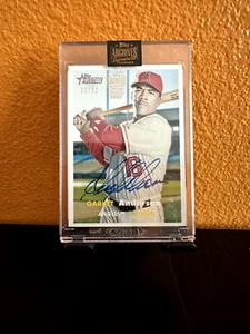 2022 Topps Archives Signature Series Retired Edition Garret Anderson Auto /32 - Picture 1 of 2