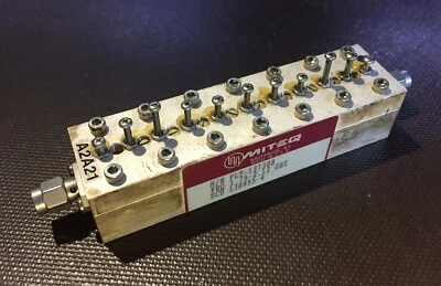  RF Miteq MITEQ M/N FLT-137388 1.75-2.12 GHZ BANDPASS FILTER  - Image 1 of 4