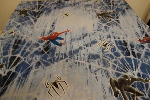 Spiderman 3 Twin Bed Sheet Flat Top Web Shooter Spidey DC Comics - Picture 1 of 2