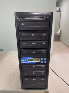 Pro Duplicator CD DVD Burner 1 to 7 Duplicator/Writer Standalone CD DVD-/+R/RW - Afbeelding 1 van 10