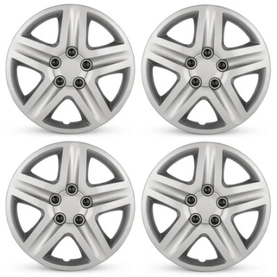 Hubcap For 2006-2007 Chevrolet Monte Carlo 16 inch Silver Painted Plastic Rim - Image 1 of 4