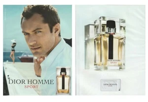 Publicité papier glacé -- Dior Homme Sport de Christian Dior recto verso - Picture 1 of 1