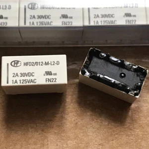Relé de enganche biestable bobina 10 piezas HFD2-012-M-L2-D 12V reemplazo HFD2-012-M-L2 - Imagen 1 de 1