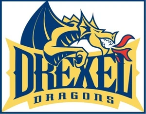C74 Drexel Dragons NCAA College Logo 2025 Refrigerator Magnet 4 inch - Picture 1 of 1