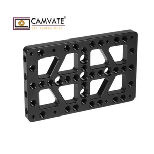 CAMVATE Cheese Plate Backboard Fr Articulated Arm Anton Bauer Gold Mount Battery - Picture 1 of 6