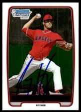 2012 Bowman Chrome John Hellweg Auto Angels #BCP218 Signed 1st Bowman