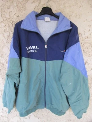 Veste training STADE LAVALLOIS LAVAL porté vintage IZOARD football collection L - Photo 1/4
