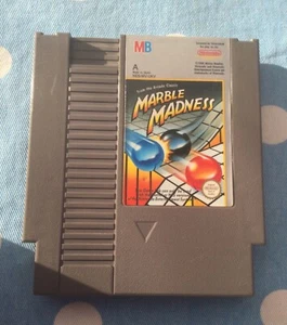 🌟MARBLE MADNESS🌟NINTENDO🌟NES🌟CARTRIDGE🌟UK🇬🇧SELLER🌟FAST UK POSTAGE🌟 - Picture 1 of 4