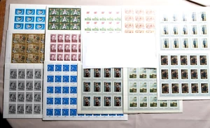 LOTTO 84 FOGLI FRANCOBOLLI URSS, MNH, TUTTI DIVERSI №3 - Foto 1 di 7