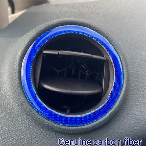 2x AIR VENT RINGS FORD FIESTA MK 6 7 7.5 GEL BADGE OVERLAY TRIM SE Zetec ST150 S - Picture 1 of 1