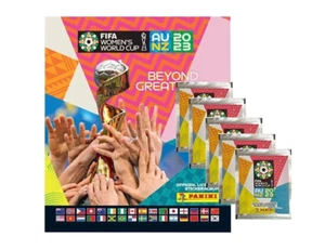 Panini Frauen Woman´s WM 2023 Sticker – 1x Sammelalbum + 5 Tüten FIFA WORLDCUP - Picture 1 of 3