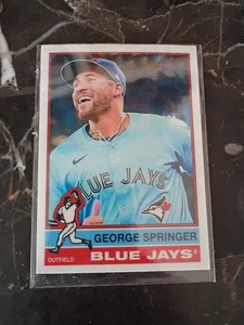 2025 Topps Heritage - George Springer #393 - Picture 1 of 2