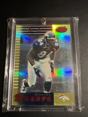 1999 Leaf Certified Mirror Gold #116  /35 Shannon Sharpe Beautiful - Image 1 of 3