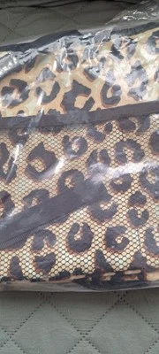 Vive Walker Bag Leopard Print Nip Rollator Pockets  - Image 1 of 4