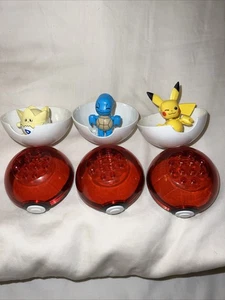 Lot Of 3 - Pokémon Mega Construx MEGA BLOKS® - With Pokeballs - Picture 1 of 1