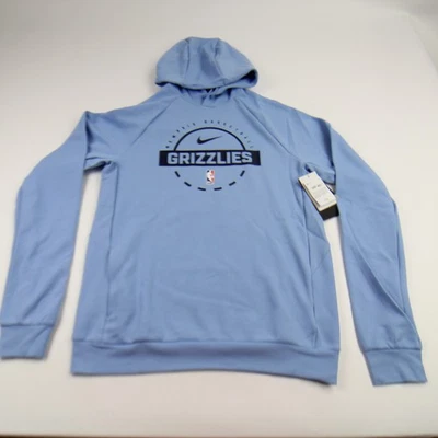 Memphis Grizzlies Nike NBA Authentics Dri-Fit Sweatshirt Men's Blue New - Image 1 of 4