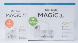 devolo MAGIC 1 Multiroom Kit + LAN Bundle 2x WIFI mini + 2x LAN 1-1 Adapter G.hn - Bild 1 von 4