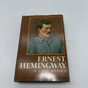 1969 Antique Illus. Biography "Ernest Hemingway, A Life Story" Carlos Baker - Picture 1 of 15