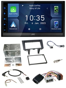 JVC DAB Bluetooth Lenkrad USB 2DIN Autoradio für Honda CRV 2006-2012 - Bild 1 von 12