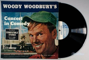 Woody Woodbury - Concert in Comedy (1961) Vinyl LP •PLAY-GRADED• - Picture 1 of 2