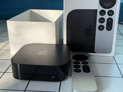 Apple TV 4K 3rd Gen A2843 128GB WiFi Ethernet Streaming Complete Kit - Image 1 of 4