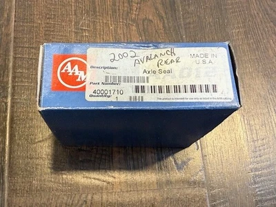 ¡NUEVO! AAM GMC Sierra 1500 2007-2011 eje americano sello de eje semiflotante Foto 1 de 4