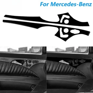 For Mercedes-Benz E-Class W211 2003-2009 Piano Black Seat Memory Mirror Folding - Picture 1 of 27