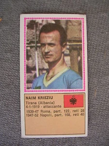 FIGURINA PANINI CAMPIONATO 1970/71 - ALBANIA - NAIM KRIEZIU - NUOVA - Picture 1 of 1