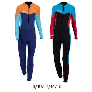 2.5mm Neoprene Wetsuit for Boys Girls Thermal Full suits Youth Diving Suit - Picture 1 of 33