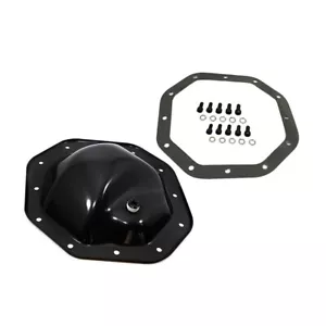 Dodge Jeep Chrysler Mopar 9.25" Black Plated Steel Rear Differential Cover Kit - Foto 1 di 1