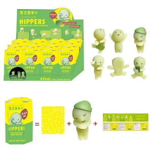 Smiski Hippers Decorative Mini Figures Glow In The Dark Series  Blind Box,6Packs - Picture 1 of 11