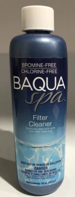 Baqua Spa Chemicals - Filter Cleaner 16 oz - Image 1 of 3