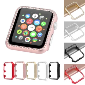 Metall Aluminium Schutzhülle für Apple Watch SE Stoßstangenrahmen iWatch 7 6 5 4 Abdeckung - Bild 1 von 17