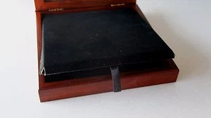 7" x 7" Black " Velvet Insert " for Wooden Display Pin Pen Case (5x) - Picture 1 of 5