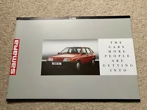 Lada Samara Brochure 1988 / 1989 - UK Issue, inc 1200, 1300 - Picture 1 of 2