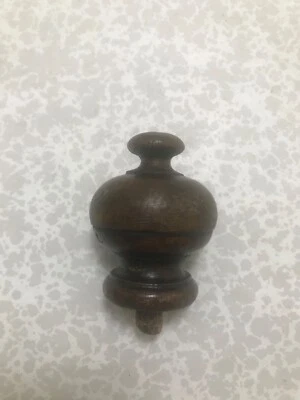 RELOJ TORNEADO FINAL VINTAGE/ANTIGUO/CAMA ACABADO CASTAÑO! EXCELENTE ESTADO! Foto 1 de 3