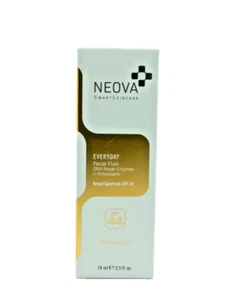 Neova EVERYDAY Facial Fluid Broad Spectrum SPF 44 2.5 fl oz/74 ml New In Box - Picture 1 of 6