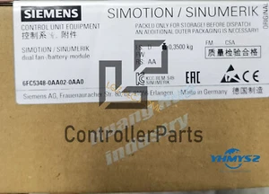 NEW 1PCS Siemens 6FC5348-0AA02-0AA0 Dual Fan Module - Picture 1 of 2