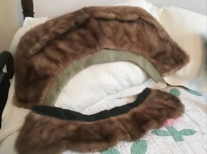 Vintage 2 Mink Collars 50’s and 60’s. No Brand For Coats ,Jacket - Bild 1 von 9