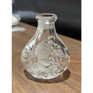 Vintage Princess House-Floral Etched Parfüm Flakon-Cut Bleikristall-SET OF 2 - Bild 1 von 8