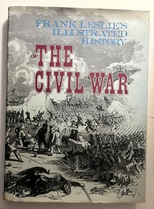 Frank Leslie's Illustrated History of the Civil War Book ~ 1977 Reprint ~ HB/DJ - Imagen 1 de 7