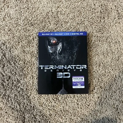 Terminator Genisys (Blu-ray3D+ Blu-Ray+ Dvd+ Digital,W/slipcover, New (RARE)￼ - Image 1 of 4