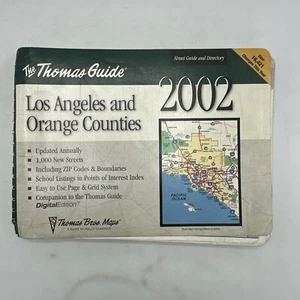 The Thomas Guide 2002 Los Angeles & Orange Counties Street Guide and Directory - Picture 1 of 13