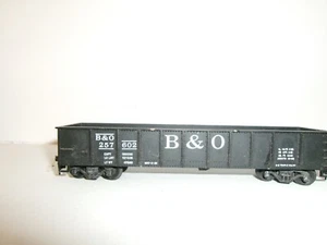 HO Gauge.   Mantua "B & 0 Railroad" Black Gondola  Rolling Stock - Picture 1 of 6