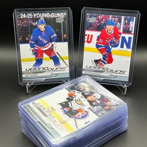 2024-25 Upper Deck Series 1, 2 and Extended YOUNG GUNS ~ YOU PICK from the list! - Picture 1 of 143